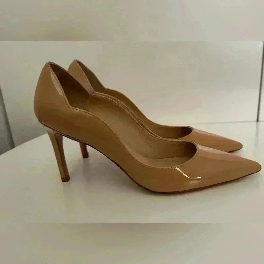NWOT Stuart Weitzman leather heel size 6 - Picture 7 of 11